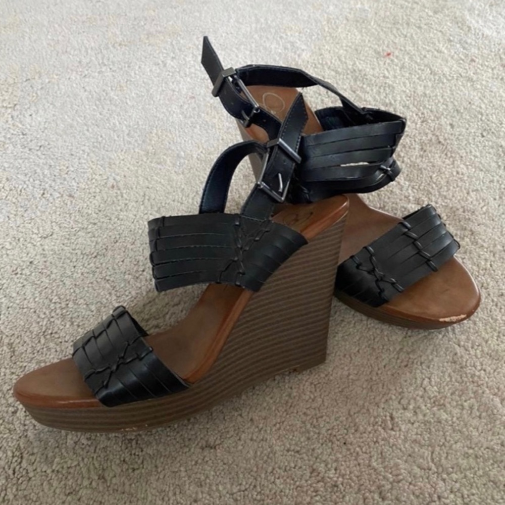 Womens Jessica Simpson Wedge Shoes 6
